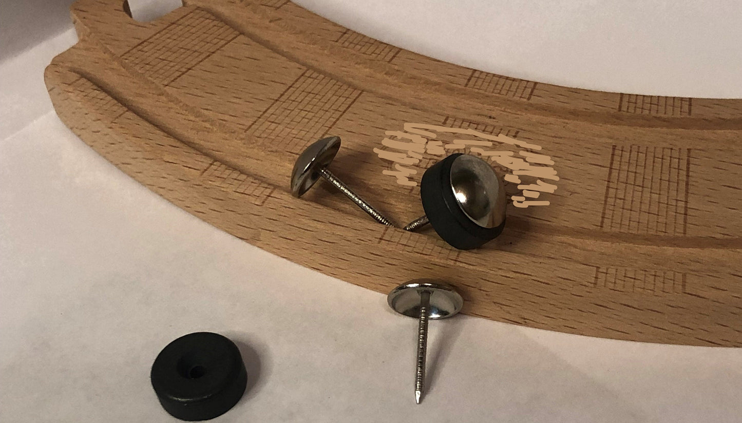 Wooden Train Magnet & Nail Set(s) - x12