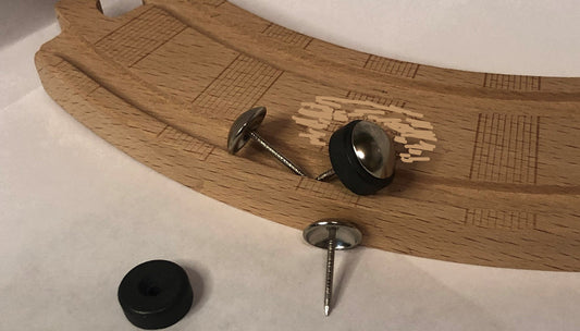 Wooden Train Magnet & Nail Set(s) - x12