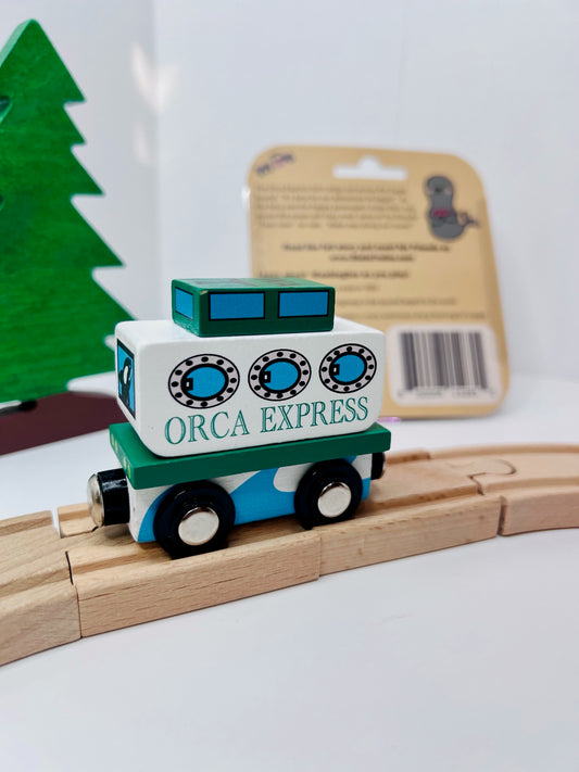 The Orca Express - Washington Wooden State Train